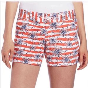 Lilly Pulitzer Callahan Shorts in She’s a Firecracker Size 4